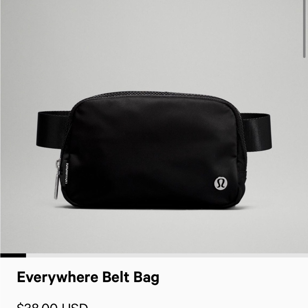 Lululemon everywhere belt bag black